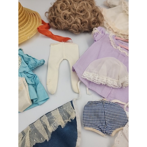 Vintage Doll Clothes And Accessories Lot Of 21 - Picture 8 of 15